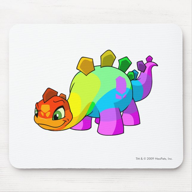 Chomby Regenbogen Mousepad (Vorne)