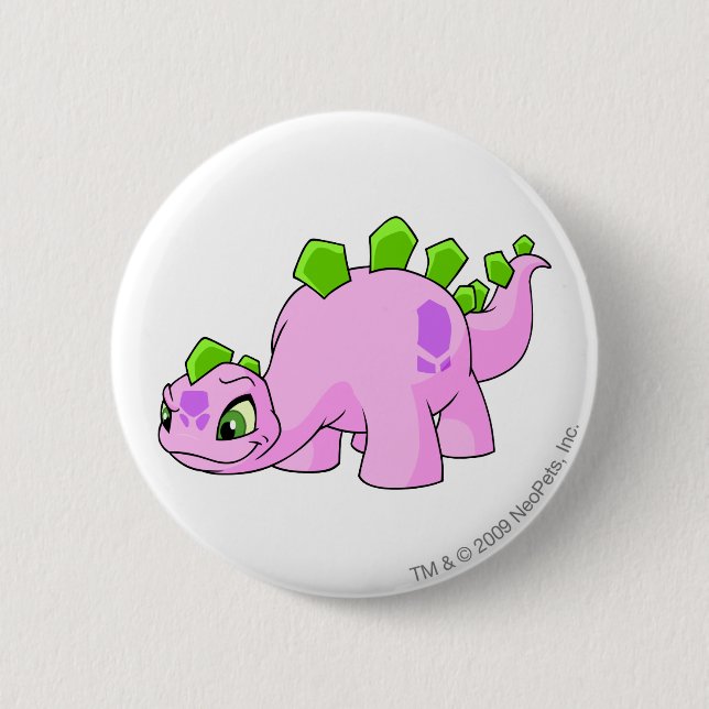 Chomby Rosa Button (Vorderseite)