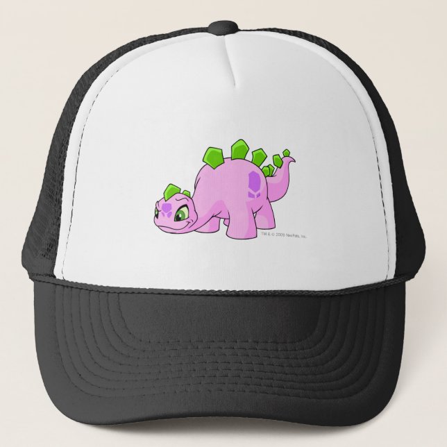 Chomby Rosa Truckerkappe (Vorderseite)