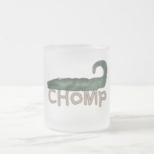 Chomp Alligatort-shirts und -geschenke Mattglastasse