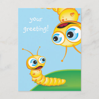 Chomp the Grub: Postkarte