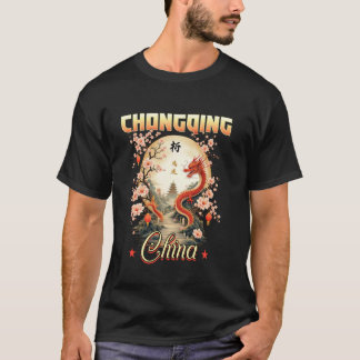 Chongqing China Reise Souvenir Chongqing Urlaub T-Shirt