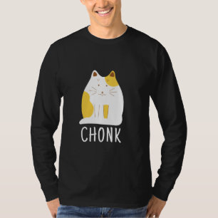 Chonk Cat Funny Scale Meme T-Shirt