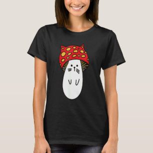 Chonk Kitty Süße kleine Mushi Kitty Kleiner Mushro T-Shirt
