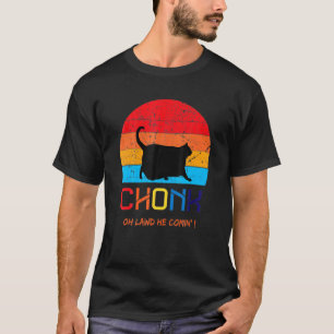 Chonk Scale Katzen Meme T-Shirt