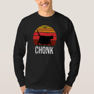 Chonker Meme Inspiriert Fat Cat Meme Verwandte Er  T-Shirt