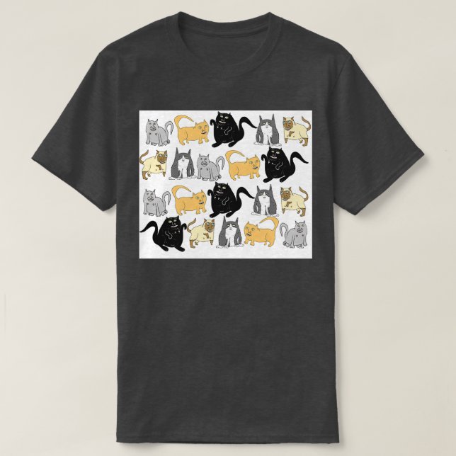 Chonky Cats T-Shirt (Design vorne)