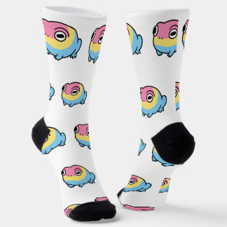 Chonky Pansexueller Frosch Stolz Socken | Cute Pan