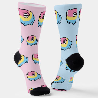 Chonky Pansexueller Frosch Stolz Socken | Cute Pan