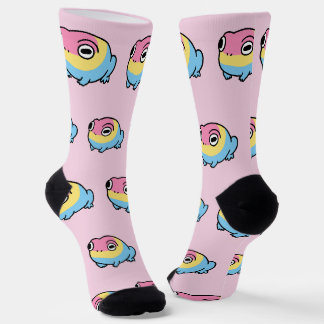Chonky Pansexueller Frosch Stolz Socken | Cute Pan