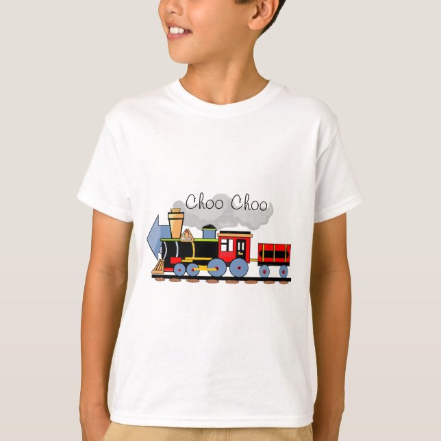 Choo Choo Nummer zwei-Zug T-Shirt (Vorderseite)
