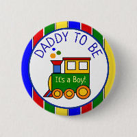 Choo Choo Train Baby Shower Daddy zu sein
