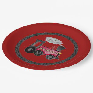 Choo Choo Train Kids Trains Individuell anpassen Pappteller
