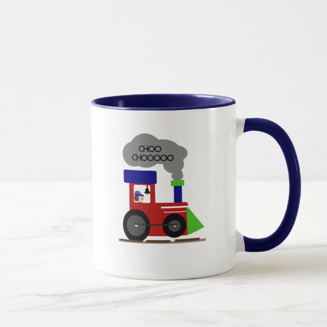 Choo Choo Zug-T-Shirts und Geschenke Tasse (Rechts)