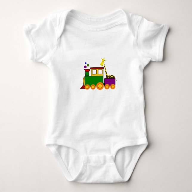Choo-Train Baby Jersey Bodysuit Strampler (Vorderseite)