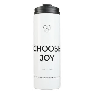 Choose Joy Tumbler Thermosbecher