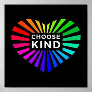 Choose kind poster