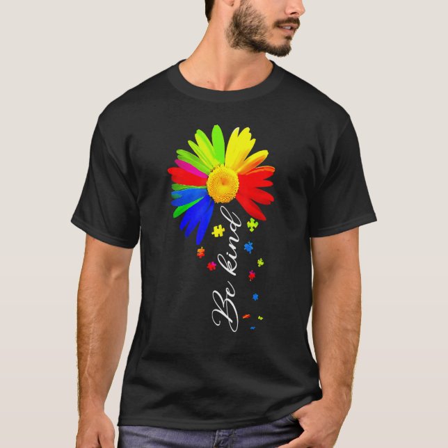 Choose Kindness Be Kind Autism Awareness Shirts Su (Vorderseite)
