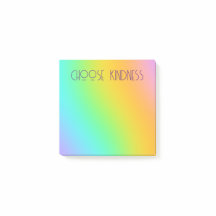 "Choose Kindness" Rainbow Gradient