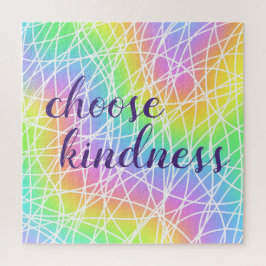 "Choose Kindness" Rainbow Puzzle