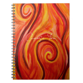 Choose You Notebook- Original Art by Virginia Rose Notizblock