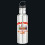 Choose Your Boba Iced Boba Tea Edelstahlflasche<br><div class="desc">This Choose Your Boba Iced Boba Tea stainless steel water bottle is perfect for boba tea lovers and a nice add to your outdoor and travel gears.</div>