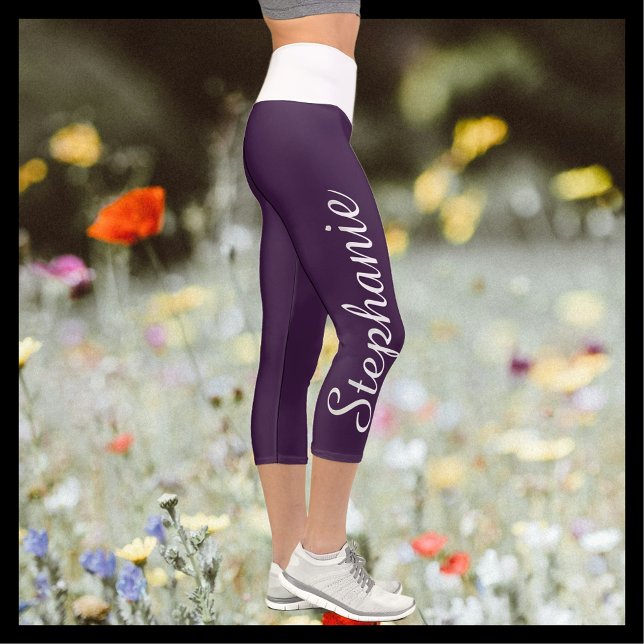 CHOOSE YOUR COLOR CUSTOM yoga capri leggings (Von Creator hochgeladen)