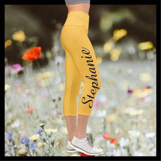 CHOOSE YOUR COLOR CUSTOM yoga capri leggings (Von Creator hochgeladen)