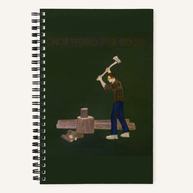 Chop de bois pour bon Carnet d'écriture (Recto)