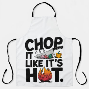 Chop It Like It's Hot - Funny Koch Design Schürze