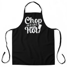Chop it So, als wäre es heiß lustig Niedlich