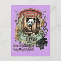 Chopanda Funny Panda Großer Tierkomponist Chopin