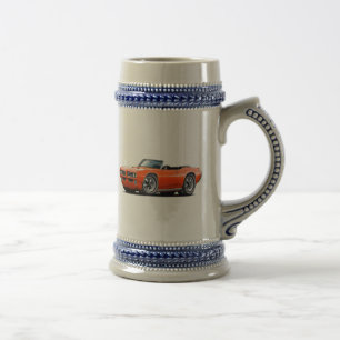 Chope À Bière 1968-69 convertible orange de GTO