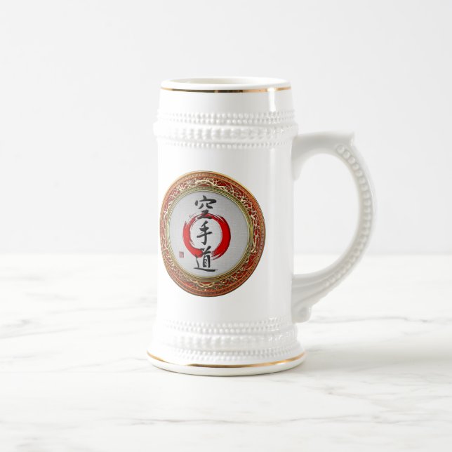 Chope À Bière [200] Calligraphie japonaise - Karaté-faites (Droite)
