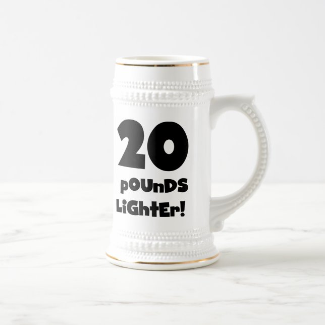 Chope À Bière 20 Livres Plus Léger (Droite)