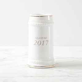 Chope À Bière 22 onces. "CLASSE de 2017" diplômés/obtentions du