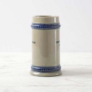Chope À Bière 22 onces personnalisable. Bière allemande Stein d