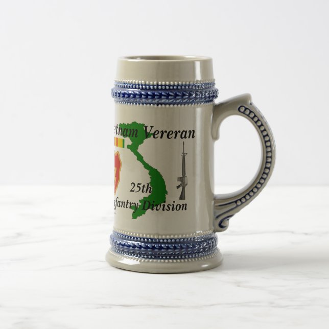 Chope À Bière 25ème Vétérinaire bbs/2 de division Viet de FNI (Droite)