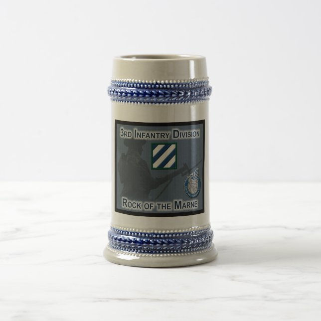 Chope À Bière 3e division d'infanterie Gift Stein (Centre)
