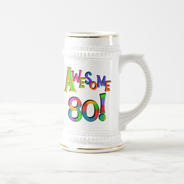 Chope À Bière 80 T-shirts et cadeaux impressionnants (Droite)
