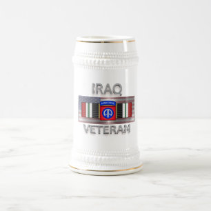 Chope À Bière 82e division aéroportée Ancien combattant en Ira