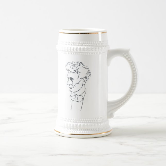 Chope À Bière Abraham Lincoln Stein bicentenaire (Droite)
