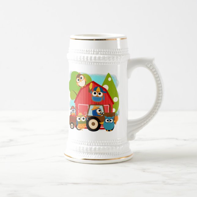 Chope À Bière Agriculteurs de hibou (Droite)