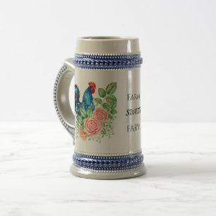 Chope À Bière Agritourisme Agritourisme Floral Rooster