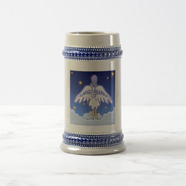 Chope À Bière Ange observé étoilé Stein (Centre)