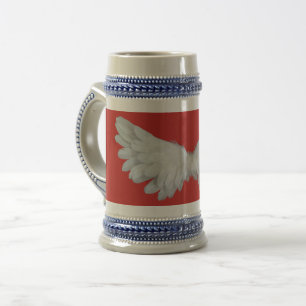 Chope À Bière Angel Wings 22 oz Stein