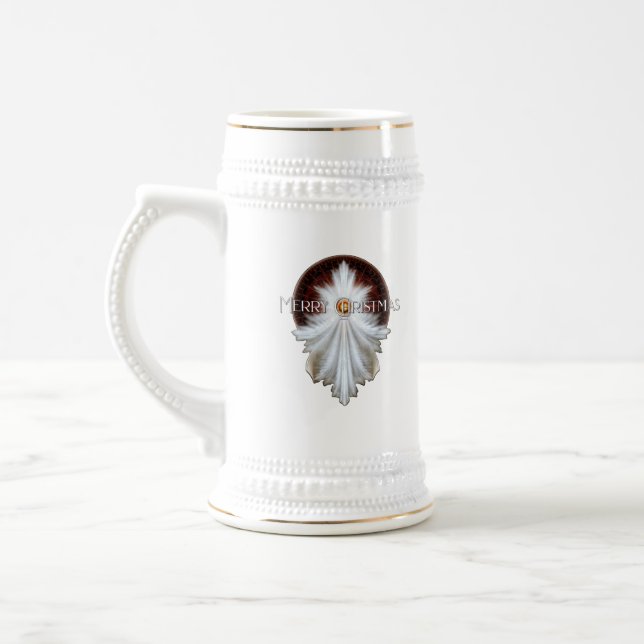 Chope À Bière Angel Wings Snowflake Joyeux Noël TW ISO (Gauche)