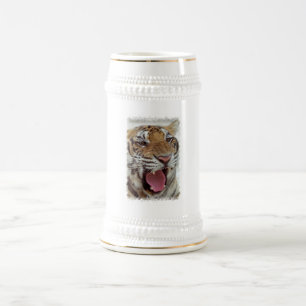 Chope À Bière Année de la bière Stein de tigre