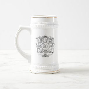 Chope À Bière Anniversaire Personnalisé Vieilli à la Perfection