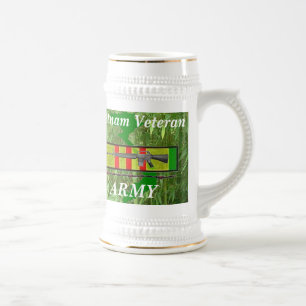 Chope À Bière Armée ws/2 de vétérinaire du Vietnam